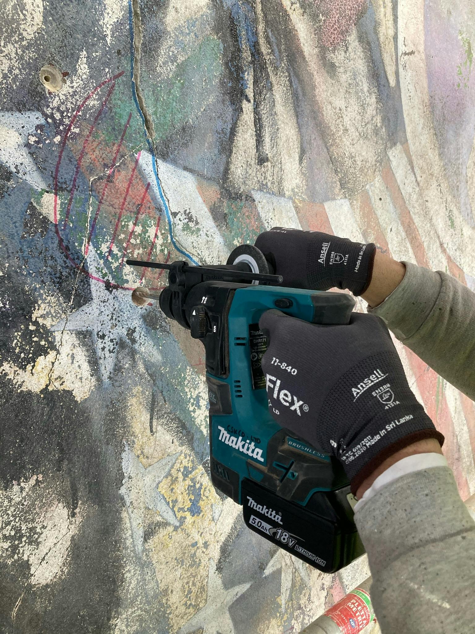 Nuclear Dawn Mural - Restoration